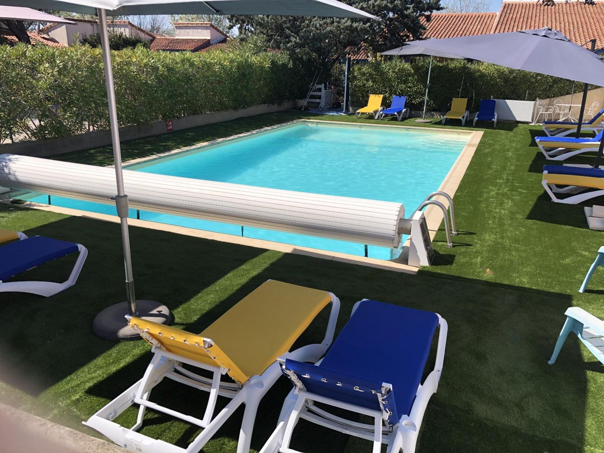 Hotel Des 4 Vents "Esprit Camargue" Aigues-Mortes Exterior foto