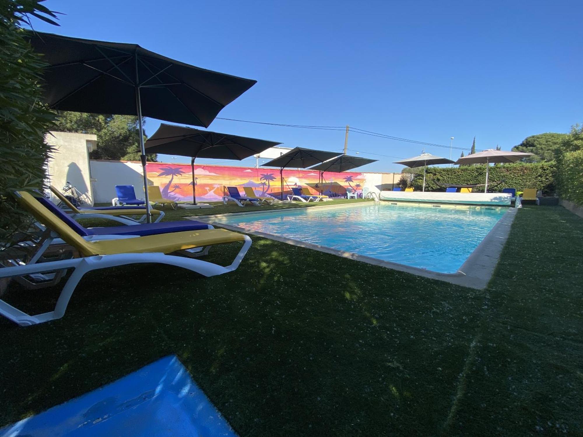 Hotel Des 4 Vents "Esprit Camargue" Aigues-Mortes Exterior foto